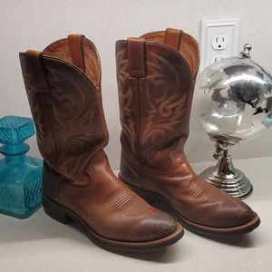 DOUBLE H leather boots (sz 7.5M)